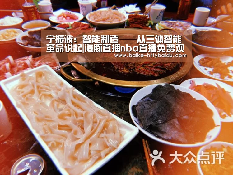 宁振波:智能制造——从三体智能革命说起|海豚直播nba直播免费观看(图1) 海豚直播app最新版nba